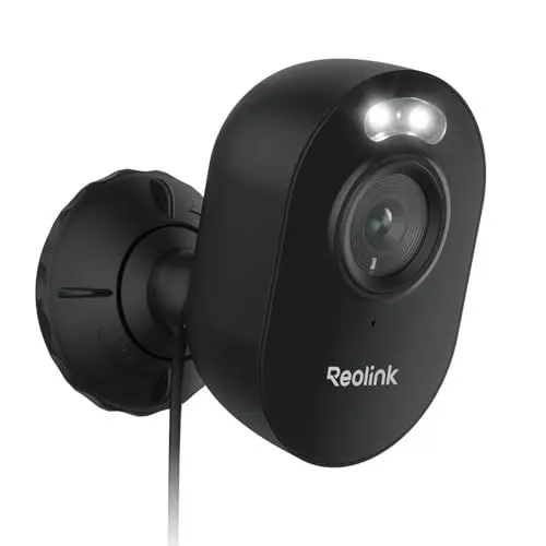 Produktbild: Reolink Lumus-2K 4MP Überwachungskamera Aussen mit Spotlights, 2,4/5GHz Dualband WLAN, Plug-in, smarte Person/Fahrzeug/Tiererkennung, Sofortwarnungen, Außenkamera mit Echtzeit-Gespräch, Schwarz