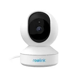 Produktbild: Reolink WLAN IP Kamera Indoor Schwenkbar, 2K 3MP Hund Haustier Indoor Kamera, 2,4 GHz WLAN Überwachungskamera Innen, Zwei-Wege-Audio, Baby Monitor mit Personen-/Haustiererkennung, E1