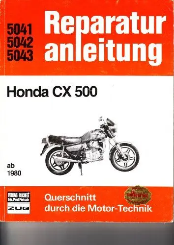 Produktbild: Reparaturanleitung Honda CX 500 ab 1980