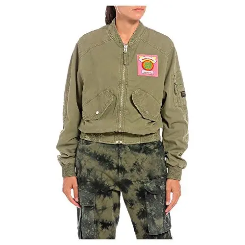 Produktbild: REPLAY Damen W7758A Blouson, 833 Light Military, S