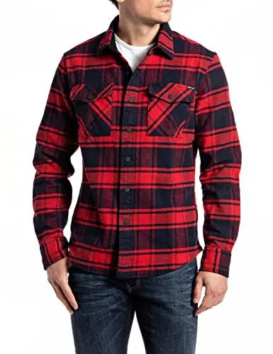 Produktbild: REPLAY Herren M4067A Hemd, 010 Multicolour, XXL