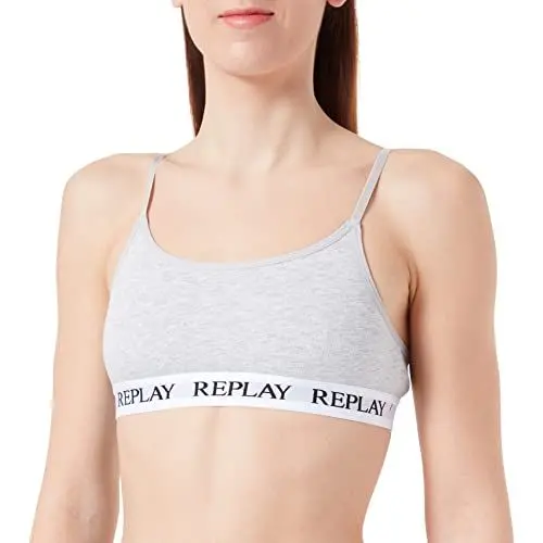 Produktbild: Replay Damen Bralette Größenverstellbar, J621 (Grau), L