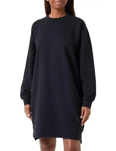 Produktbild: Replay Damen Hoodie Kleid Second Life Collection, Black 098 (Schwarz), XL
