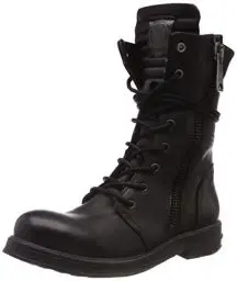 Produktbild: Replay Damen Mid Boot Stiefel aus Leder, Schwarz (Black 003), 39