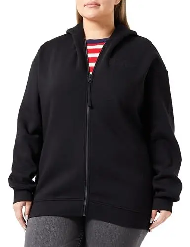 Produktbild: Replay Damen Sweatshirtjacke mit Reißverschluss, Black 098 (Schwarz), M