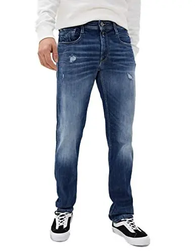 Produktbild: Replay Herren Anbass Aged Jeans, 009 Medium Blue, 31W / 32L EU