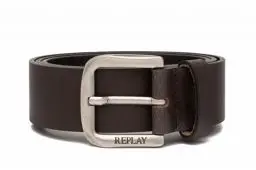 Produktbild: Replay Herren Gürtel aus Leder, Black Brown 128 (Braun), 90