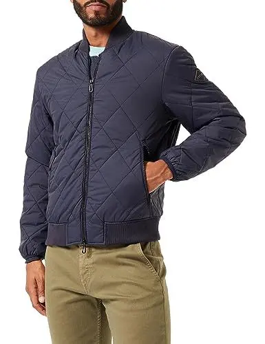 Produktbild: Replay Herren Jacke Bomberjacke Winter, Blue 086 (Blau), M