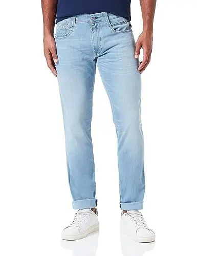 Produktbild: Replay Herren Jeans Anbass Slim-Fit X-Lite, Light Blue 010 (Blau), 29W / 32L