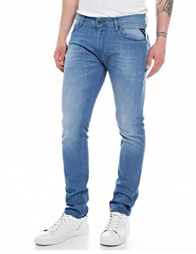 Produktbild: Replay Herren Jeans Jondrill Skinny-Fit X-Lite, Medium Blue 009 (Blau), 40W / 34L