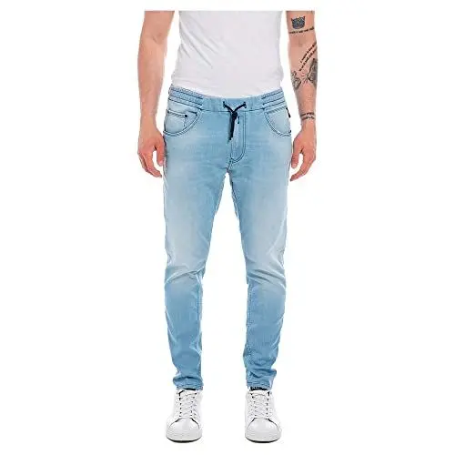 Produktbild: Replay Herren Jeans Milano mit Power Stretch, Light Blue 010 (Blau), 27W / 30L