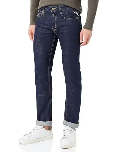 Produktbild: Replay Herren Jeans Rocco Comfort-Fit, Medium Blue 009 (Blau), 27W / 32L