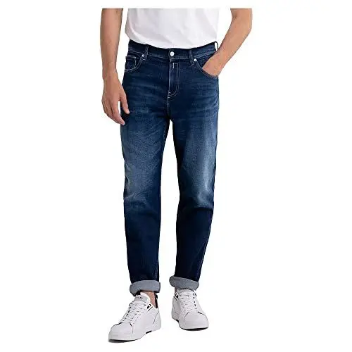 Produktbild: Replay Herren Jeans Sandot Tapered-Fit, Dark Blue 007-2 (Blau), 33W / 30L