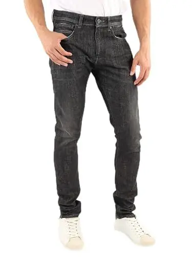 Produktbild: Replay Herren Johnfrus Jeans, Grau (097 Dark Grey), 38W / 32L