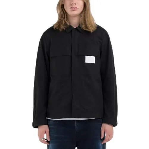 Produktbild: Replay Herren M8383 Hemdjacke, 098 Black, XXL