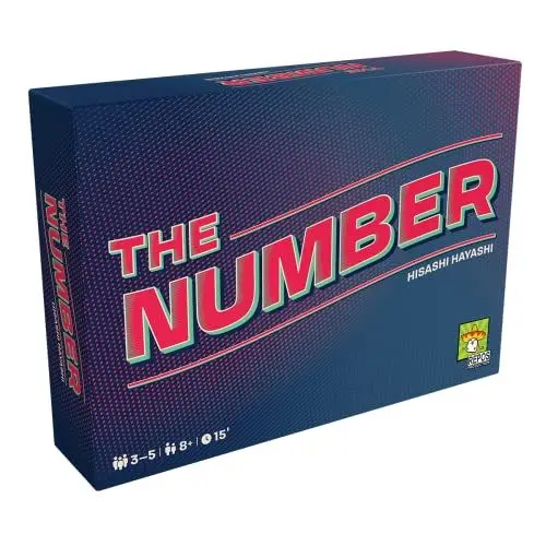 Produktbild: Repos Production, The Number, Partyspiel, Bluffspiel, 3-5 Spieler, Ab 8+ Jahren, 15 Minuten, Deutsch