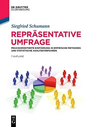 Produktbild: Repräsentative Umfrage: Praxisorientierte Einführung in empirische Methoden und statistische Analyseverfahren (De Gruyter Studium)