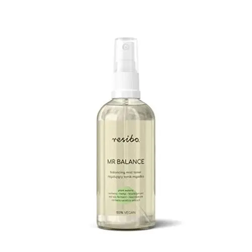 Produktbild: Resibo, Ausgleichendes Gesichtswasser Mr Balance, Gesichtsnebel, Naturkosmetik, Gesichtsreinigung, Gesichtspflege, Cleanser, Gesichtswasser PH Neutral, Erfrischendes Gesichtswasser, 100 ml