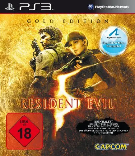 Produktbild: Resident Evil 5 - Gold (Move-Edition)