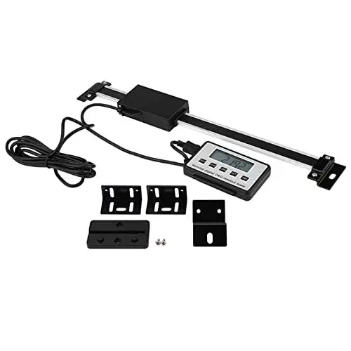 Produktbild: Respicefinem Digitale lineare Skala, 0–200 mm, hochPräzises LCD-Display für Fräsmaschinen, Drehmaschinen, metrische imperiale Umrechnung, gebrochene AufLösung
