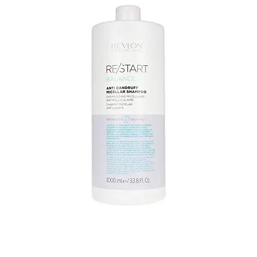 Produktbild: RE/START Balance Anti-Dandruff Micellar Shampoo, 1000 ml, Mizellen Shampoo für Haar & Kopfhaut, Haarshampoo zur Reduktion & Vorbeugung von Schuppen, cremiger Schaum gegen schuppige Kopfhaut