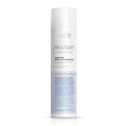 Produktbild: RE/START Hydration Moisture Micellar Shampoo, 250 ml, Mizellen Shampoo für Haar & Kopfhaut, Haarshampoo für mehr Feuchtigkeit, cremiger Schaum für normales bis trockenes Haar, Anti Frizz