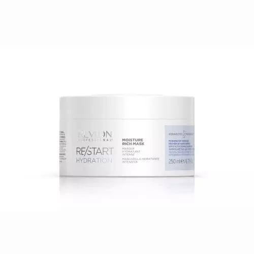 Produktbild: RE/START Hydration Moisture Rich Mask, 250 ml, feuchtigkeitsspendende Haarmaske für trockenes Haar, Maske für lang anhaltende & reichhaltige Pflege, regenerierende Haarkur gegen Frizz