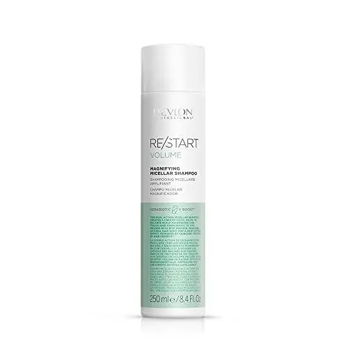 Produktbild: RE/START Volumen Magnifying Micellar Shampoo, 250 ml, Mizellen Shampoo für Haar & Kopfhaut, Haarshampoo für mehr Stand & Volumen, cremiger Schaum mit Lifting Effekt für feines Haar