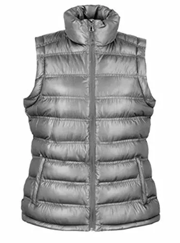 Produktbild: Result Damen Parka Anorak Daunenjacke ohne Ärmel R193F Damen (XL, Grau)