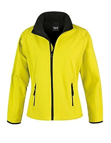 Produktbild: Result Damen R231f Bedruckbare Softshell-Jacke, schwarz/schwarz, XL