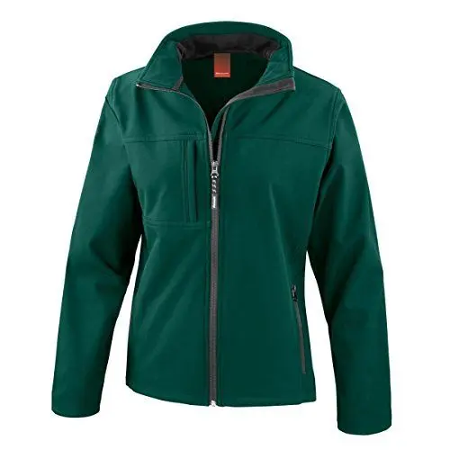 Produktbild: Result Herren Softshelljacke Classic Soft Shell Jacket Grün Bottle S