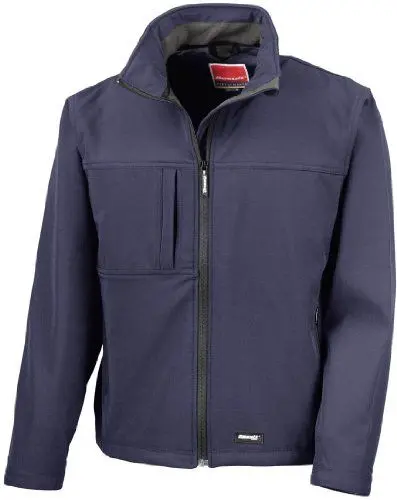 Produktbild: Result R121A Klassische Softshell-Jacke, Marineblau, Größe XL