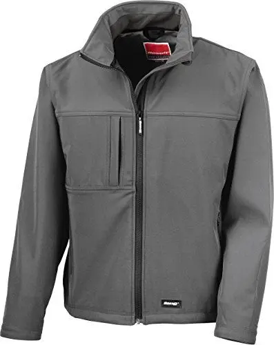 Produktbild: Result R121a Klassische Softshelljacke, grau, XL