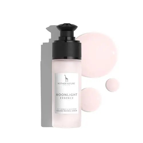 Produktbild: Retinol Serum mit BIO Aloe Vera für Gesicht & De­kolle­té - Veganes Anti Aging Gesichtsserum mit Hyaluronsäure & Bakuchiol- NATURKOSMETIK - Porenverfeinerndes Anti Falten Serum mit Vitamin A - 30ml