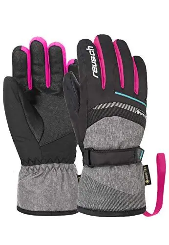 Produktbild: Reusch Kinder Handschuhe Bolt GTX Junior Blck/Blck melang/pink glo 4,5