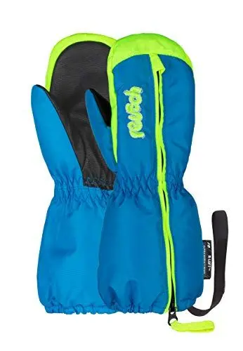 Produktbild: Reusch Tom Mitten extra warme, Winddichte und atmungsaktive Fäustlinge Fausthandschuhe Winterhandschuhe für Babys Kleinkinder Mädchen und Jungen mit einem Reißverschluss für einen einfachen Einstieg