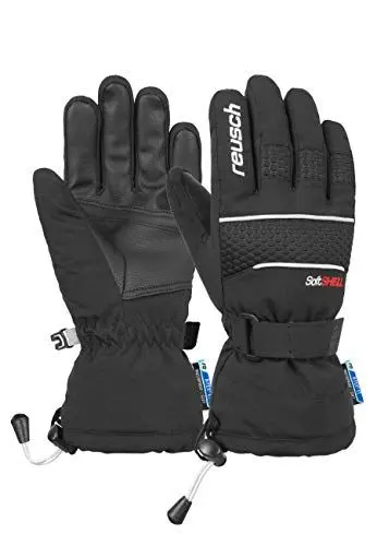 Produktbild: Reusch Connor R-TEX XT Junior warme, wasserdichte, Winddichte und atmungsaktive Winterhandschuhe Fingerhandschuhe Skihandschuhe für Kinder Kids Jugendliche Mädchen und Jungen, schwarz-weiß, 5