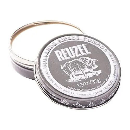 Produktbild: Reuzel Extreme Hold Matte Pomade, Hair Holding Wax For Men, 35 g