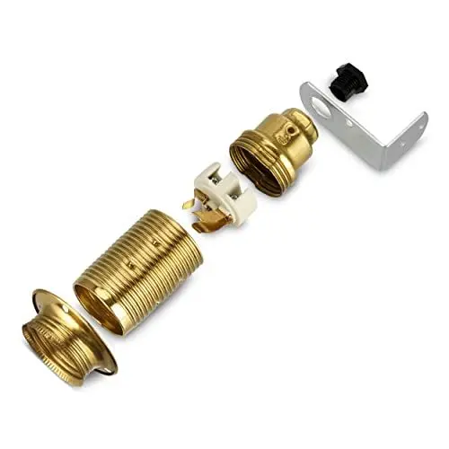 Produktbild: REV Fassung E14, Lampenfassung für Glühlampen bis 60W, messing