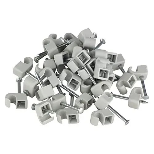 Produktbild: REV Expressschellen, 100 St. Nagelschellen -Kabelschellen, 10-14mm, grau