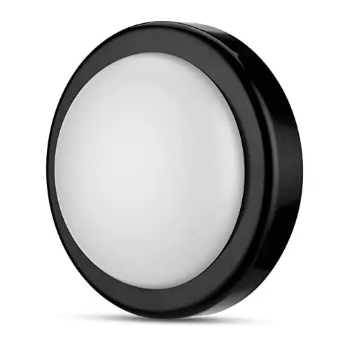 Produktbild: REV Aussenleuchte, LED Decken- Wandlampe, 14W, IP44, Ø20cm, bis 25.000h, schwarz