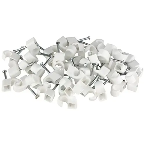 Produktbild: REV Expressschellen, 200 St. Nagelschellen - Kabelschellen, 7-11mm, Nagellänge 25mm, Weiss