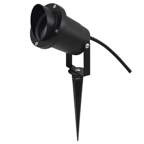 Produktbild: REV Gartenbeleuchtung - Gehäuse IP65 aus Aluminium, Wegeleuchte außen schwenkbar. 230lm, 3W, Kabel 1,5m, H:34cm, Schwarz L400