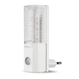 Produktbild: REV Nachtlampe, LED Nachtlicht Dämmerungsautomatik, 5 LEDs, 10 Lux, weiss