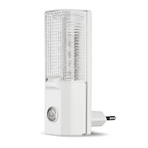 Produktbild: REV Nachtlampe, LED Nachtlicht Dämmerungsautomatik, 5 LEDs, 10 Lux, weiss