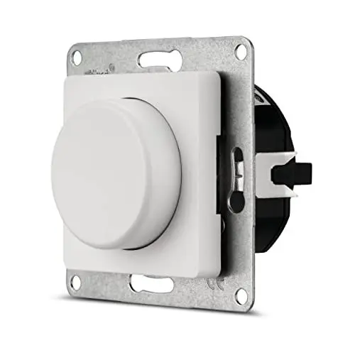 Produktbild: REV PrimaLuxe Dimmer - Lichtschalter für Glüh- und Hochvolt-Halogenlampen 50-300W, weiss