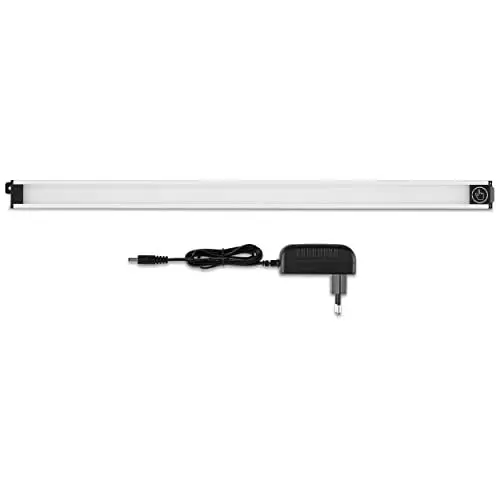 Produktbild: REV SLIMTOUCH Schrankbeleuchtung, LED Unterbauleuchte flach 18mm - erweiterbar, 52cm, 9W, 620lm, silber