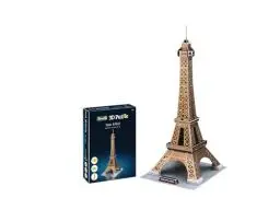 Produktbild: Revell 3D Puzzle Paris Eiffelturm I 39 Teile I 2 Stunden Bauspaß für Kinder und Erwachsene I ab 10 Jahren I Das höchste Gebäude der französischen Hauptstadt selber zusammenbauen, Mittel