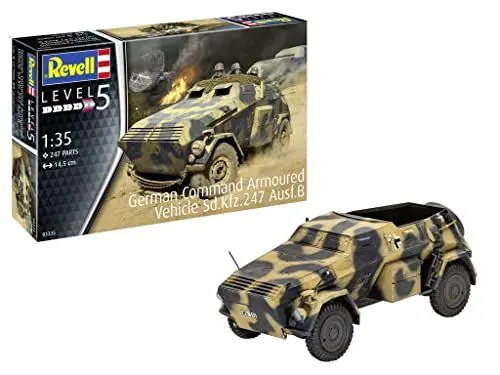 Produktbild: Revell 03335 German Command Armoured Vehicle Sd.Kfz.247 AUSF.B