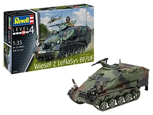 Produktbild: Revell 03336 Wiesel 2 LeFlaSys BF/UF, Unlackiert